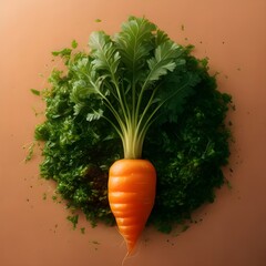 carrots in the ground Generative AI
