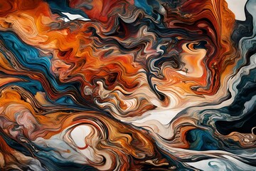 background with flames