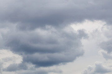 The sky is cloudy and grey