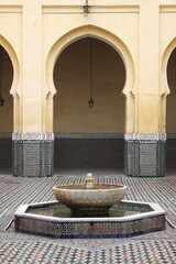 Mausoleum of Mouley Ismail in Meknes, Morocco
