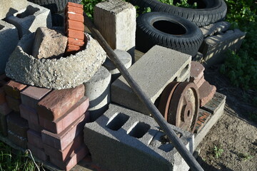 Pile of Various Materials