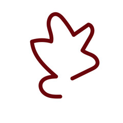 Abstract shapes Squiggly lines