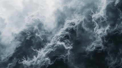A Powerful Storm With Dark Clouds Raging Storm Dark Clouds Transparent PNG, 8K