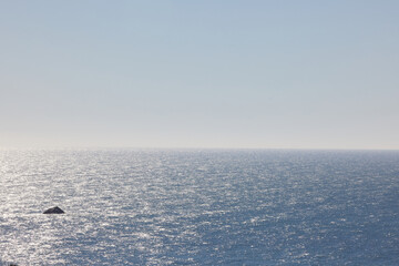 Blue Sky & Pacific Ocean 