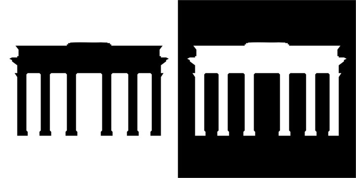 recommend clip art: building ruins column