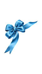 Set of  realistic bow ribbon