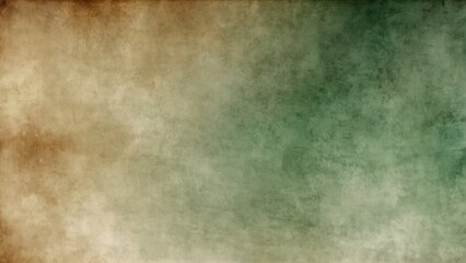 Fototapeta na wymiar mint green sepia gradient watercolor on paper texture background from Generative AI