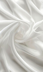 Silken Waves: The Elegance of Draped Fabric