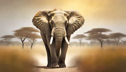 Foto op Aluminium elefante, conservacion planeta © Max