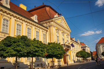 Fototapeta premium Episcopal Palace in Szekesfehervar,Hungary. High quality photo