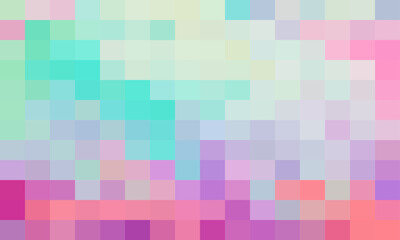 Vector abstract and colorful pixel background