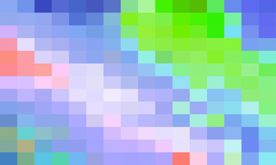 Vector abstract and colorful pixel background