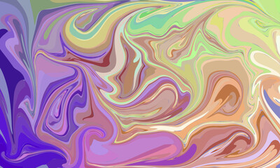 Multicolour colourful background in acrylic pouring