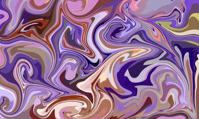 Multicolour colourful background in acrylic pouring