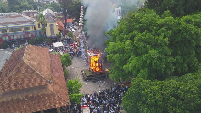 Ubud Royal Creamation Ceremony