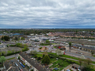 Fototapeta premium City Centre of Peterborough City of England UK
