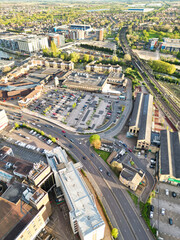 Fototapeta premium City Centre of Peterborough City of England UK
