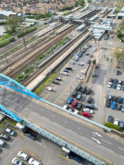 City Centre of Peterborough City of England UK