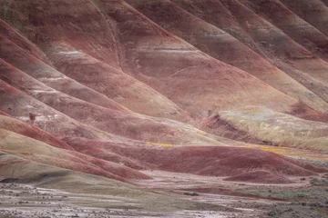 Papier Peint photo Vinicunca Beautiful and colorful landscape of the Painted Hills in Eastern Oregon, near John Day.