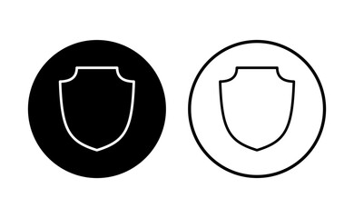 Shield icon set. Protection icon vector. Security vector icon