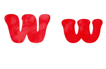 Watercolor alphabet font, symbol, and number set. bold letter pastel for children's book, education, school, scrapbook, poster, birthday card, graphic print, bulletin board, flash card, homeschool.