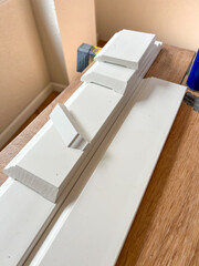 Installing Vinyl Baseboards in a Modern Home Renovation Project - 786757133