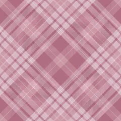  Tartan seamless pattern, pink and white, can be used in fashion design. Bedding, curtains, tablecloths
