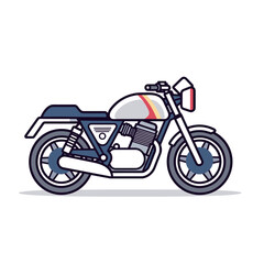 Obraz premium Simple motorcycle icon design template