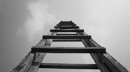Top ladder photograph captured