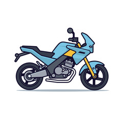 Green motorbike design vector illustration