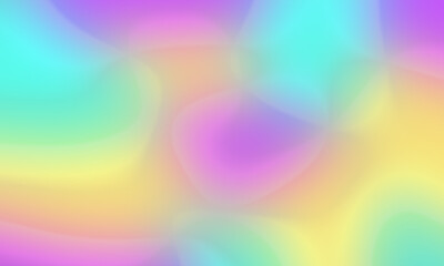 Beautiful colorful abstract background Blue, yellow, purple and pink are colorful and interesting.