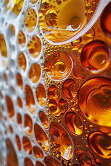 Honeycomb Texture Close-up

