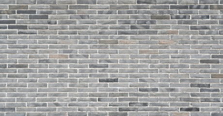 old vintage gray brick wall texture background