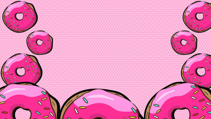 donut, cute, stylish, sweets, base, delicious, pop