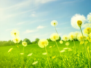 민들레, 봄, flower