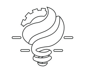 Hand drawing illustration of creative ideas concept