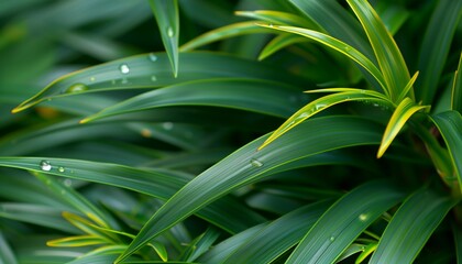 Obraz premium Natural green leaves plants using background cover page environment ecology or greenery wallpaper