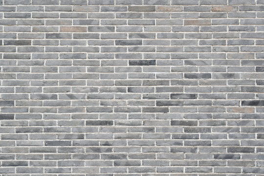 Fototapeta old vintage gray brick wall texture background