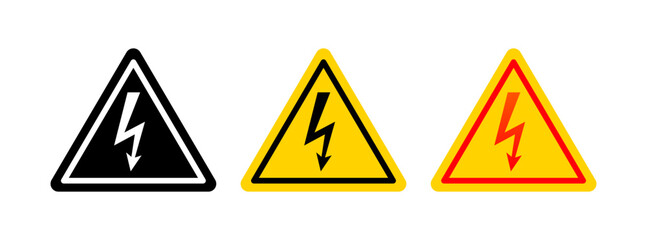 High Voltage Sign