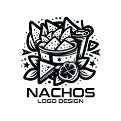 Nachos Vector Logo Design