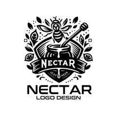 Nectar Vector Logo Design