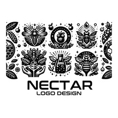 Nectar Vector Logo Design