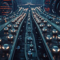 traffic in the city