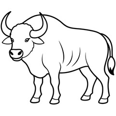 head of a Buffalo mascot,Buffalo silhouette,Cow face vector,icon,svg,characters,Holiday t shirt,black Hippopotamus face drawn trendy logo Vector illustration,Buffalo line art on a white background