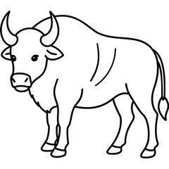 head of a Buffalo mascot,Buffalo silhouette,Cow face vector,icon,svg,characters,Holiday t shirt,black Hippopotamus face drawn trendy logo Vector illustration,Buffalo line art on a white background
