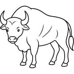 head of a Buffalo mascot,Buffalo silhouette,Cow face vector,icon,svg,characters,Holiday t shirt,black Hippopotamus face drawn trendy logo Vector illustration,Buffalo line art on a white background