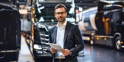 Confident Logistic Manager at Commercial Truck Fleet.