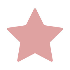 Fototapeta premium blank stars reviews of bad negative red rated star UI UX icon Feedback isolated white background. bad good ratting complaint from customer concept vector illustration with flat style design