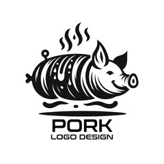 Pork Vector Logo Design