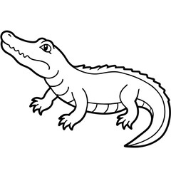 crocodile isolated on white mascot,crocodile silhouette,crocodile face vector,icon,svg,characters,Holiday t shirt,black crocodile face drawn trendy logo Vector illustration,crocodile line art on a whi